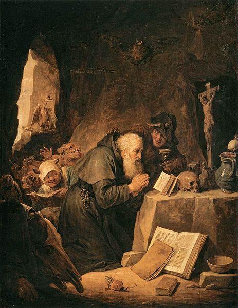 David Teniers the Younger The Temptation of St Anthony oil painting image